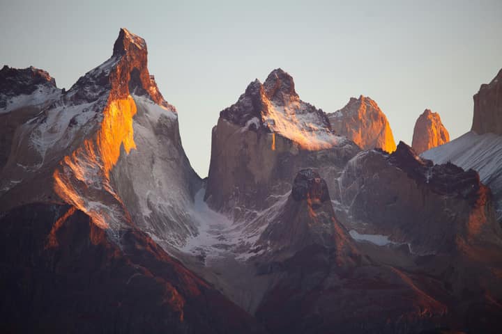 Golden peak