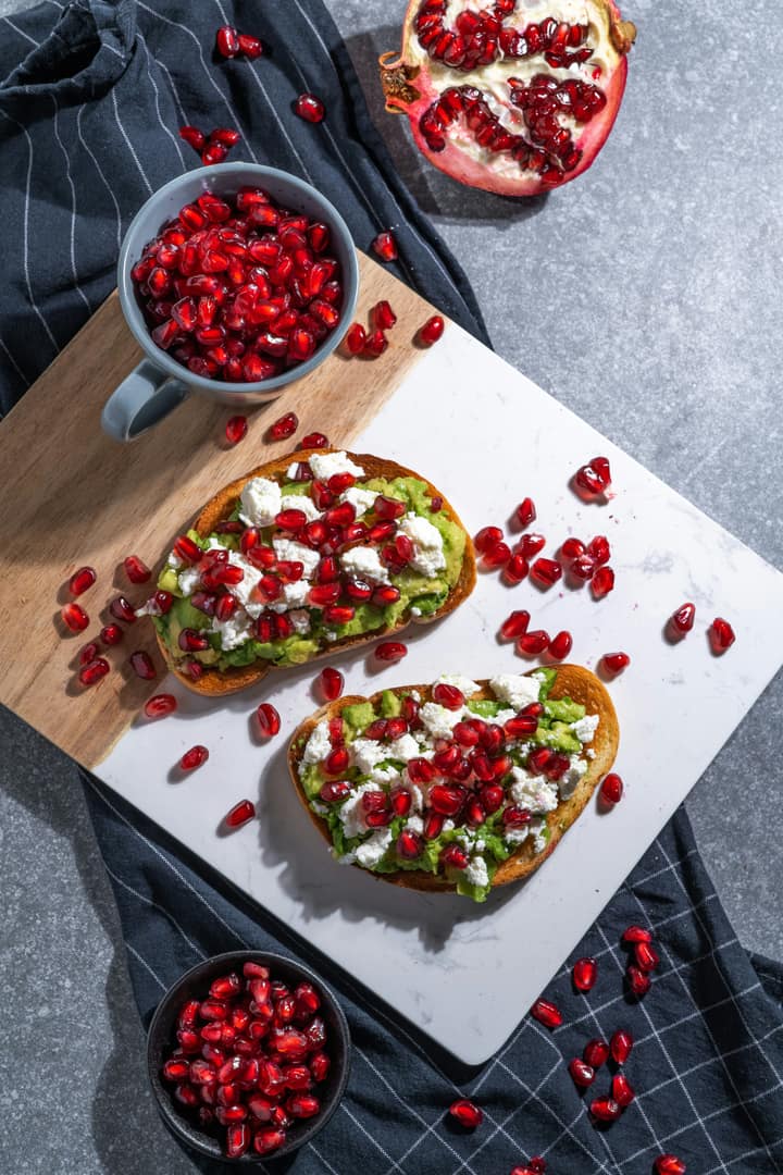 Berry toast